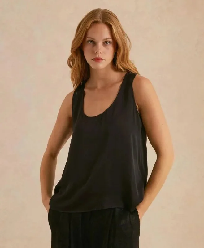 Blouse Remy Top Nero Classic White Blouse
