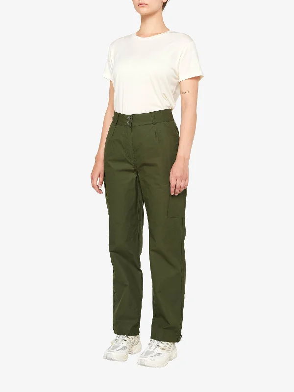 Lyngen Pant Women Olive Green Soft Stretch Pants