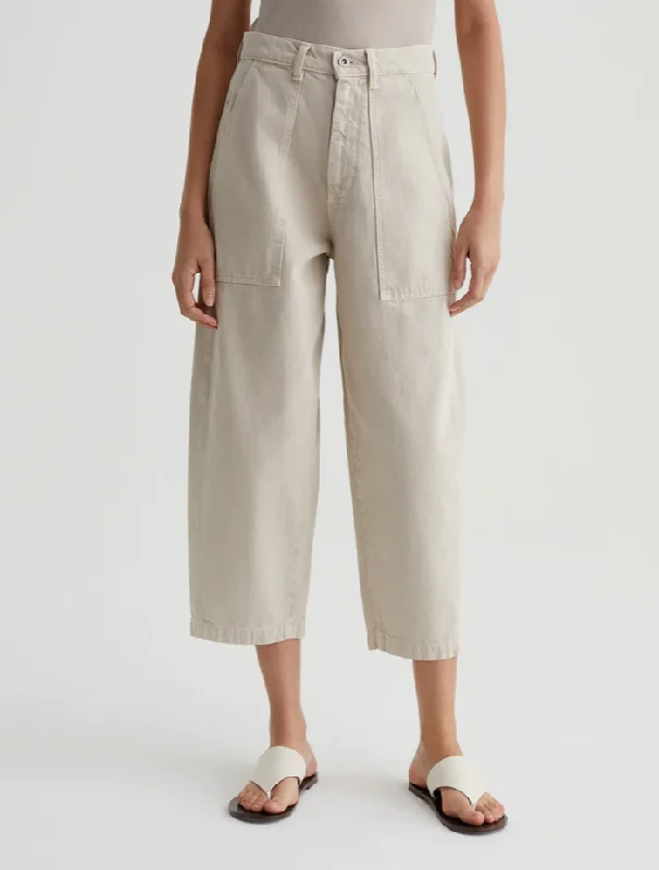 Camille Pant Relaxed High-Waist Trousers