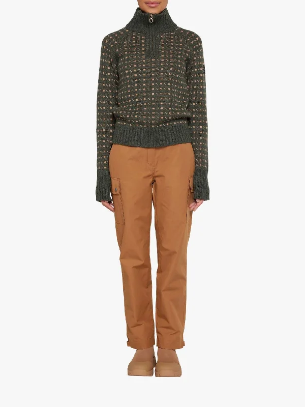 Lyngen Pant Women Cinnamon Formal Wide-Leg Pants