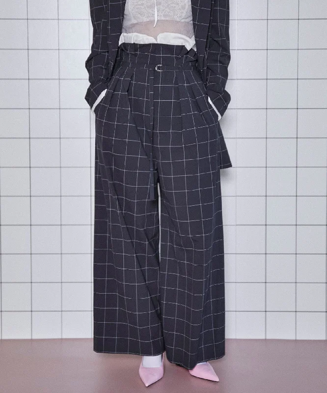 【SALE】High Waist Wide Pants Chic Capri Pants