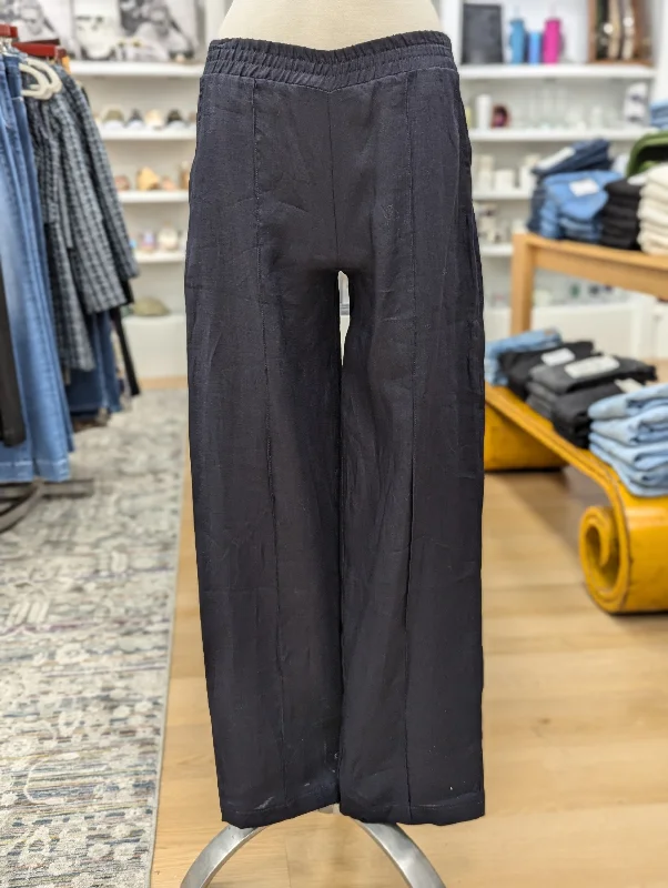 Linen Pant Elegant Palazzo Trousers