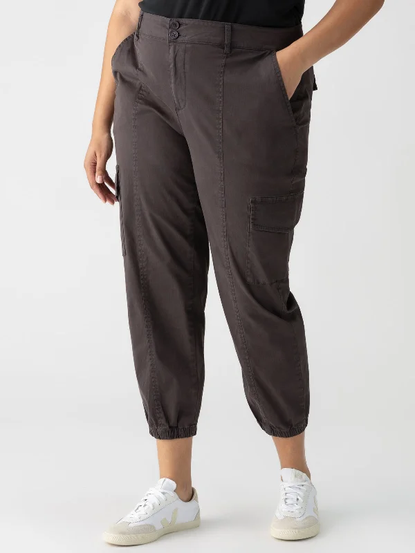 Rebel Standard Rise Pant Obsidian Inclusive Collection Elegant Silk Pants