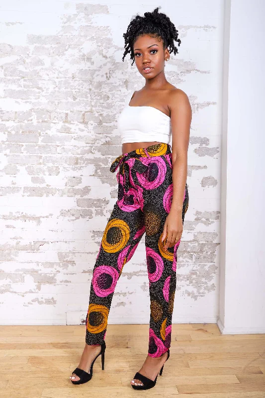 ALBINA AFRICAN PRINT WOMEN'S PANT Comfortable Denim Leggings