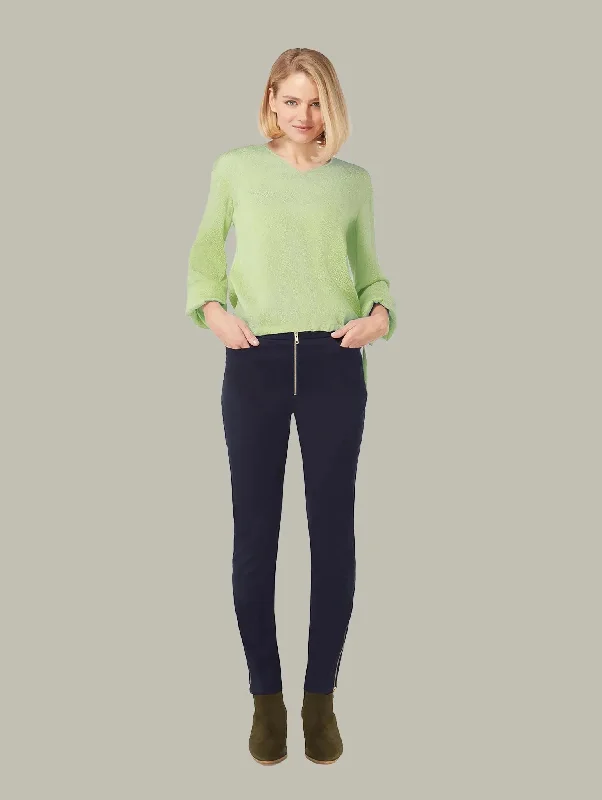 CAMELLIA | Draw-String Silk Blouse Elegant Lace Blouse