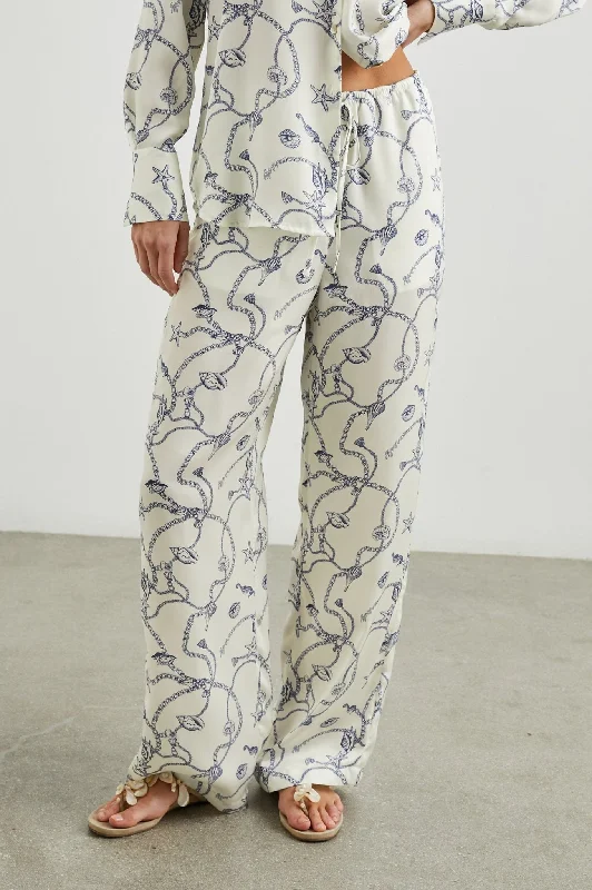 Rails Damani Pant / Nautical Chain Cozy Full-Length Pants