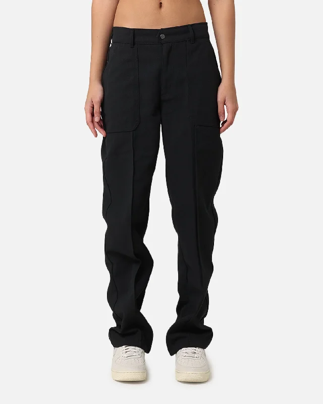 Jordan Women's Woven Pants Black Lightweight Linen Pants
