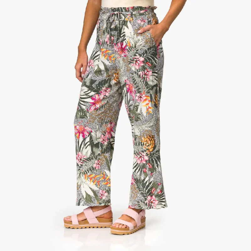 Reef Women's Hope Paperbag Pant Warm Wool Trousers