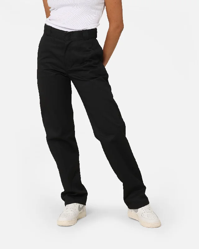 Dickies Women's 875 Pants Black Elegant Dress Pants