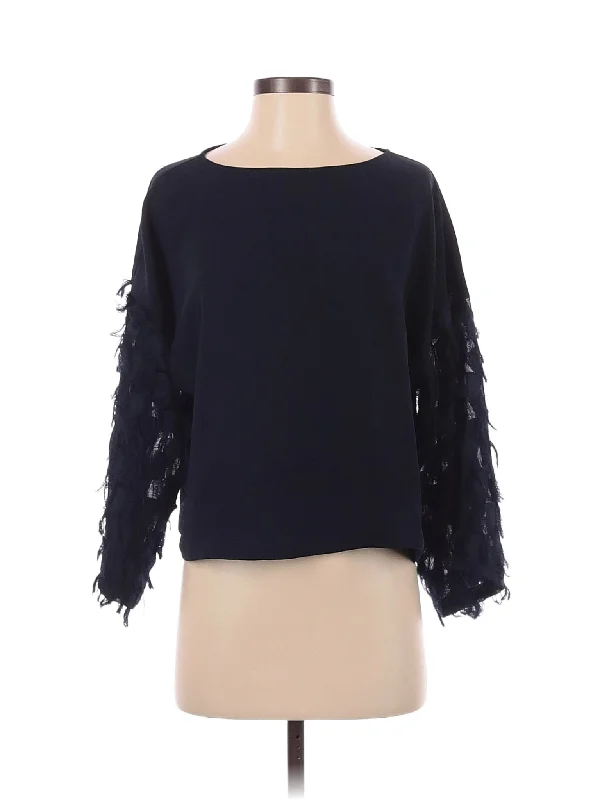 Long Sleeve Blouse Loose Fit Blouse