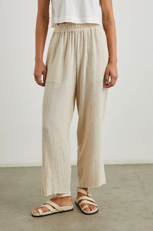 Rails Leon Crop Pant / Flax Modern Bootcut Pants