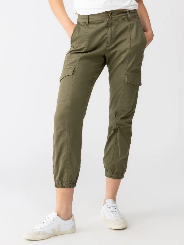 Rebel Standard Rise Pant Hiker Green Trendy Tapered Pants