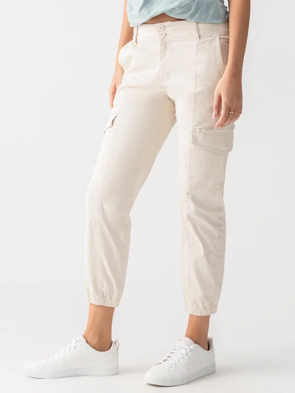 Rebel Standard Rise Cargo Pant Crystal Stone Cozy Fitted Pants