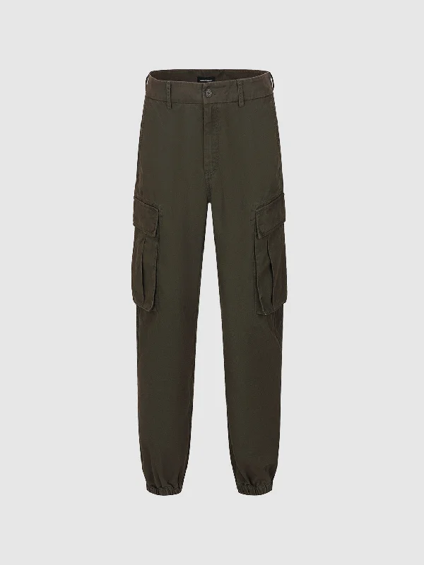 Jogger Pants Stylish Paperbag Waist Pants