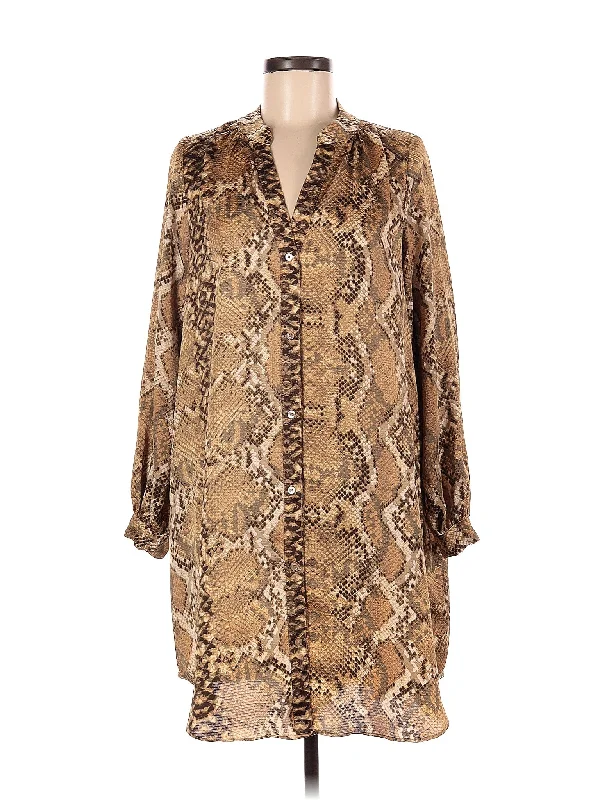 3/4 Sleeve Blouse Chic Ruffle Blouse