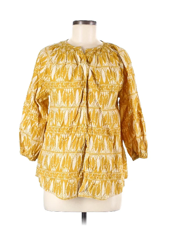 3/4 Sleeve Blouse Bell Sleeve Blouse