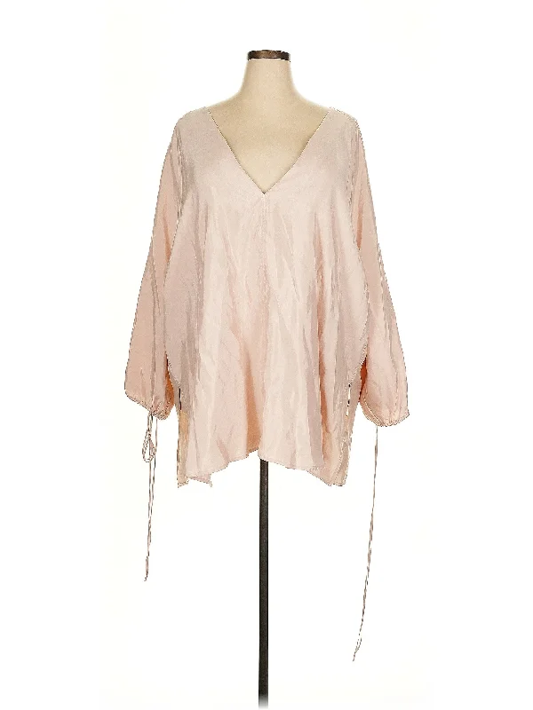 3/4 Sleeve Blouse Modern Oversized Blouse