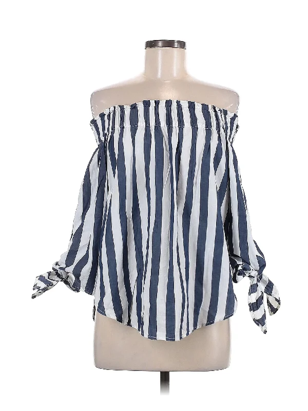 3/4 Sleeve Blouse Embroidered Floral Blouse