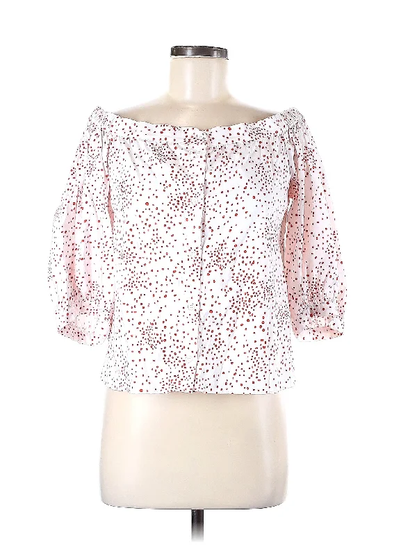 3/4 Sleeve Blouse Polished Work Blouse