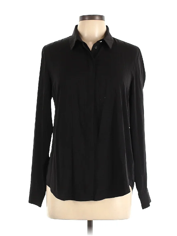 Long Sleeve Blouse Classic Striped Blouse