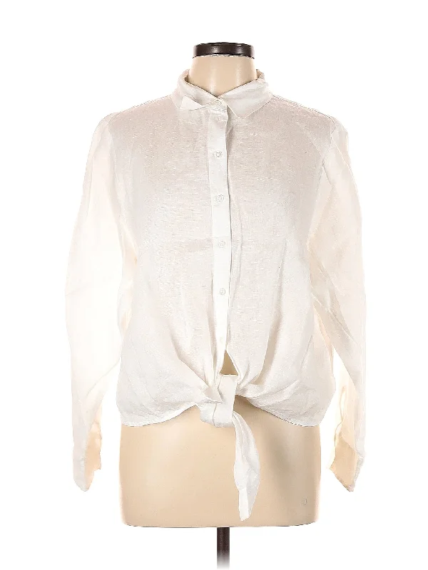 Long Sleeve Blouse Peter Pan Collar Blouse