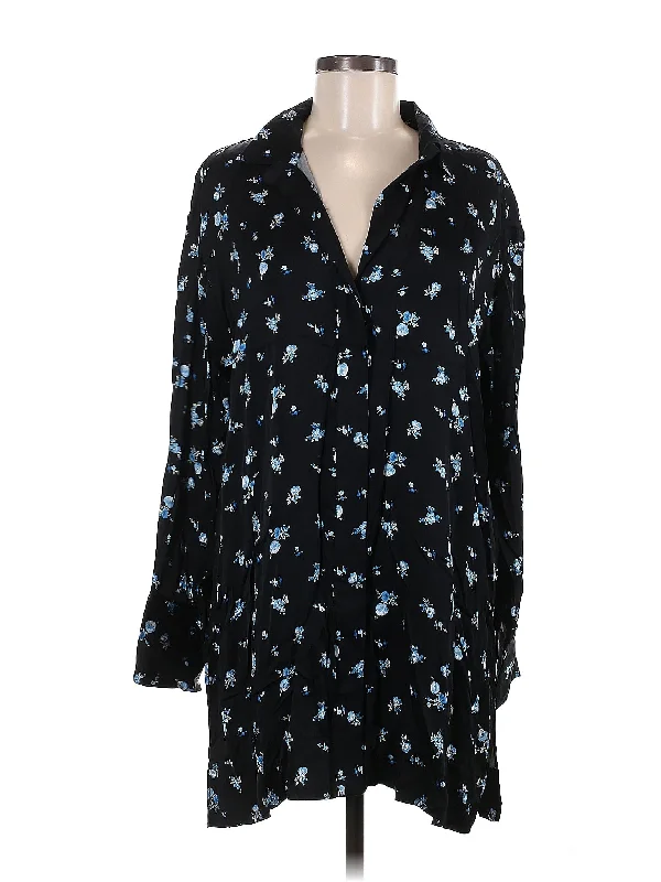 Long Sleeve Blouse Relaxed Fit Blouse