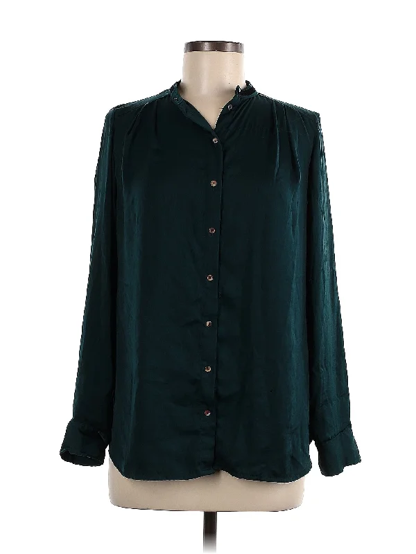 Long Sleeve Blouse Classic Striped Blouse