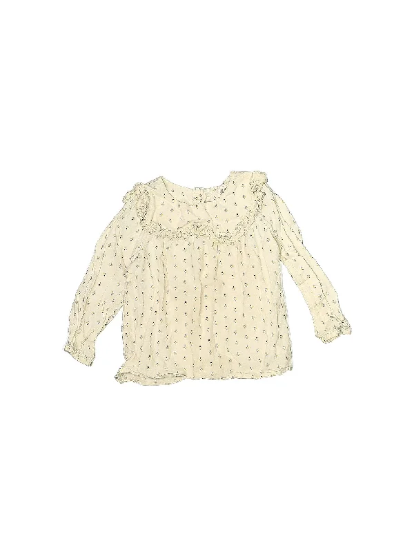 Long Sleeve Blouse Puff Sleeve Blouse