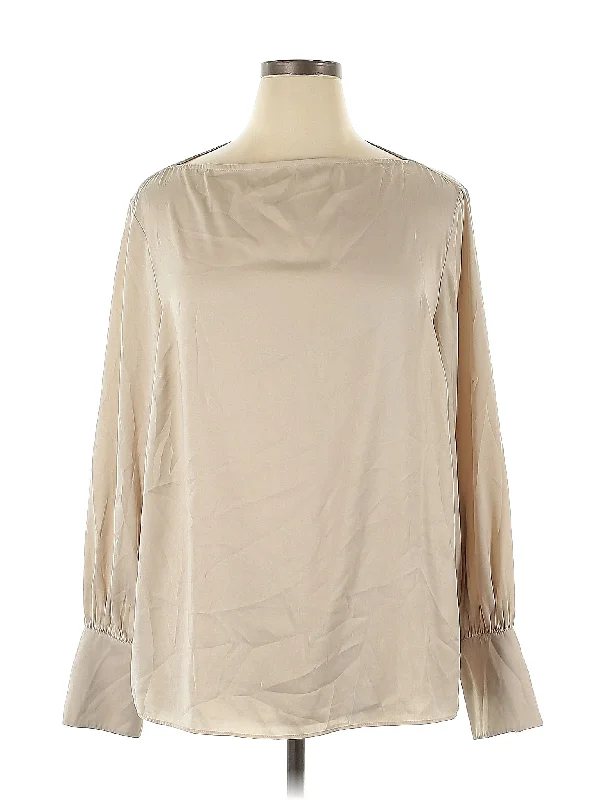 Long Sleeve Blouse Cotton Casual Blouse