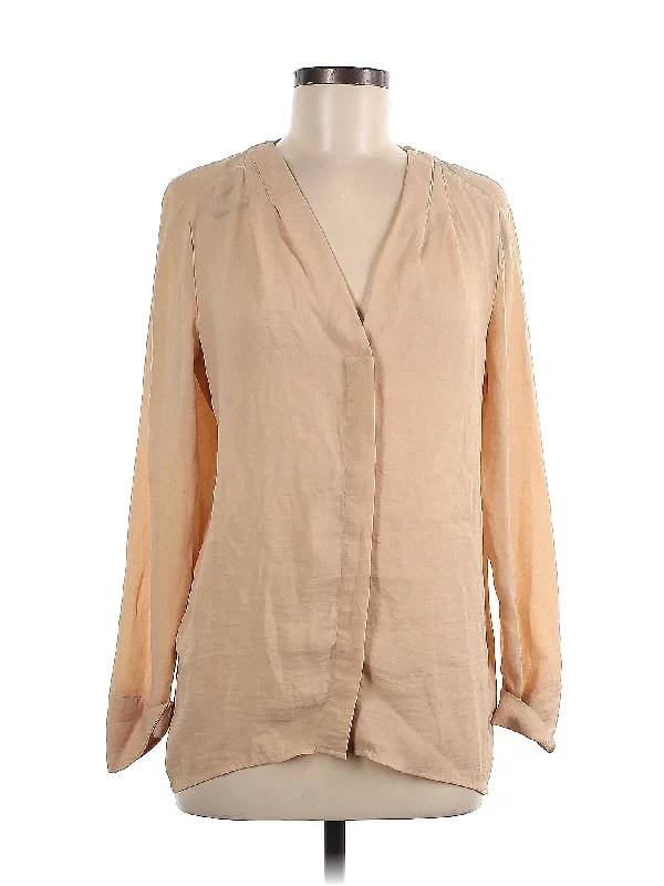 Long Sleeve Blouse Elegant Office Blouse