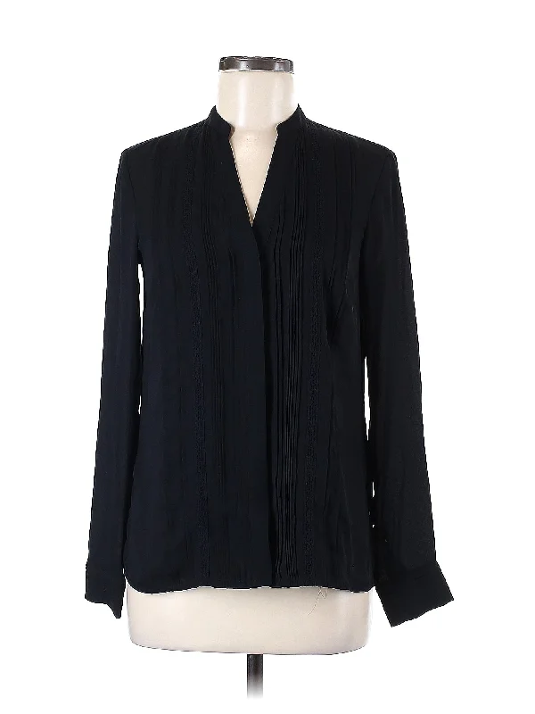 Long Sleeve Blouse Delicate Bow Blouse