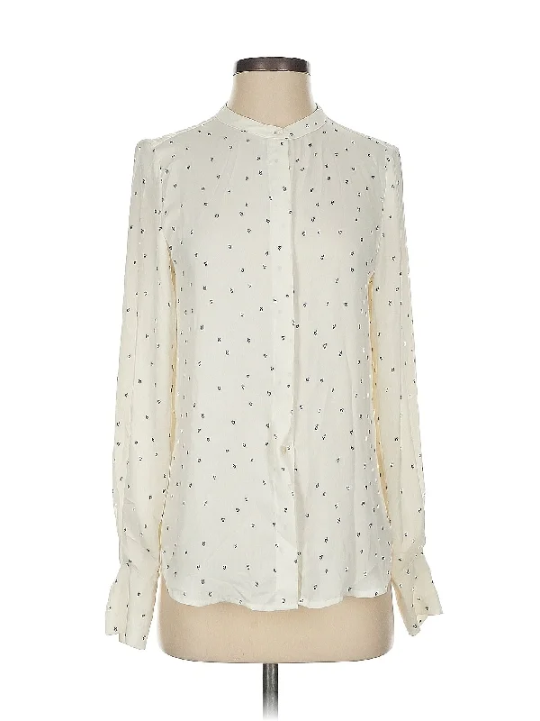 Long Sleeve Blouse Elegant Lace Blouse