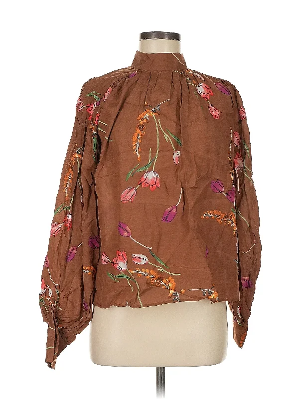 Long Sleeve Blouse Modern Oversized Blouse