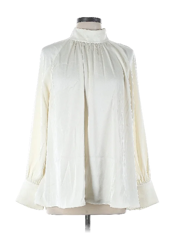 Long Sleeve Blouse Elegant Office Blouse