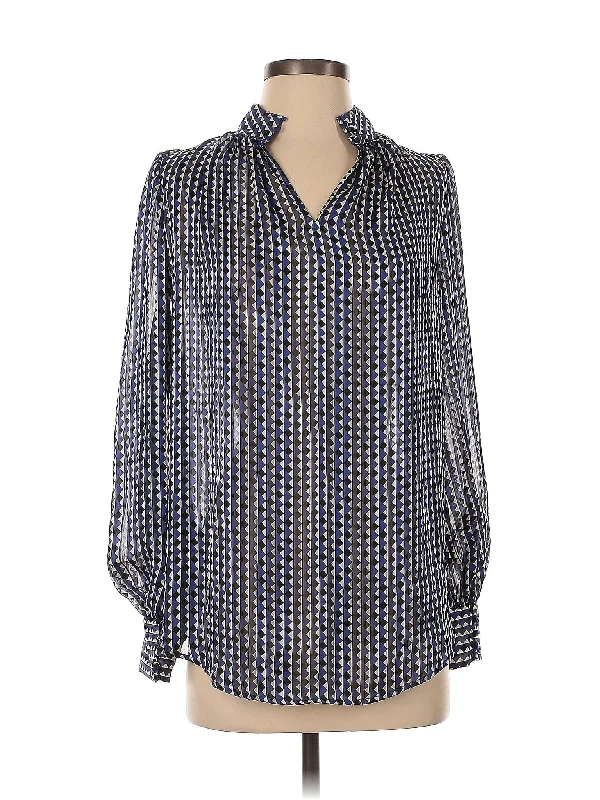 Long Sleeve Blouse Casual Relaxed Blouse