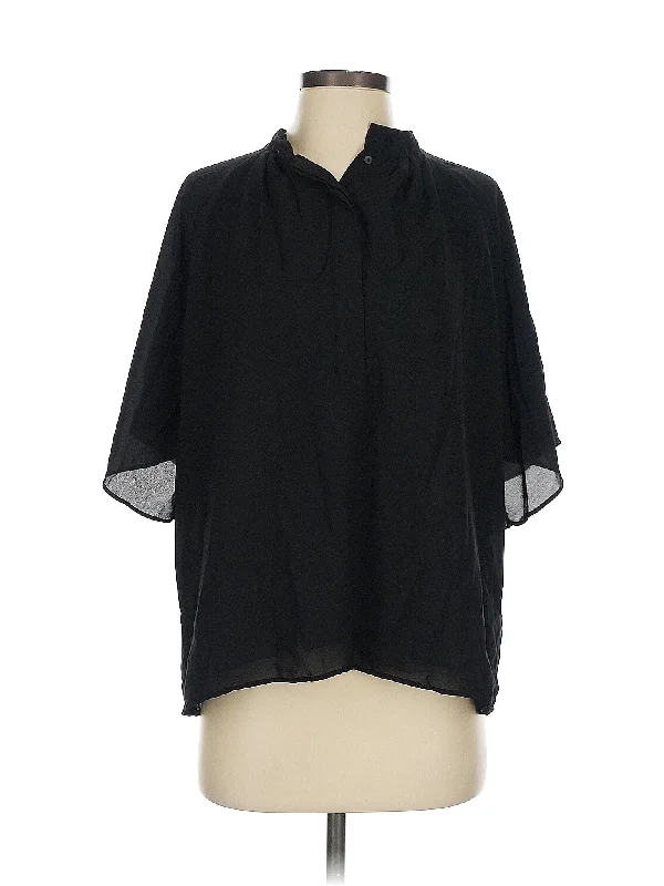 Short Sleeve Blouse Backless Summer Blouse
