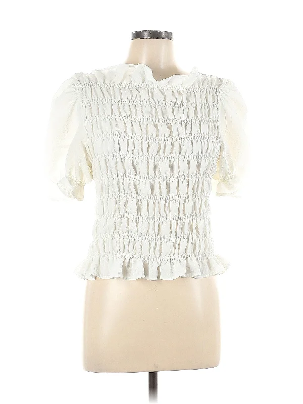 Short Sleeve Blouse Classic Minimalist Blouse