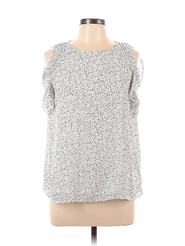 Sleeveless Blouse High Neck Blouse