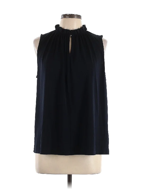 Sleeveless Blouse Vintage Lace Blouse