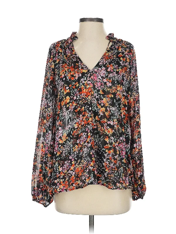 Sleeveless Blouse Floral Print Blouse