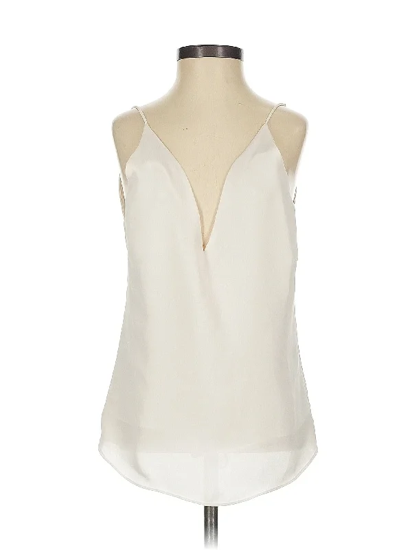 Sleeveless Blouse Double Button Blouse
