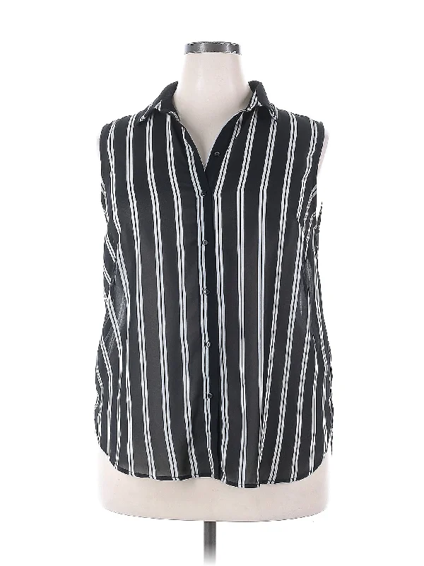 Sleeveless Blouse Feminine Satin Blouse