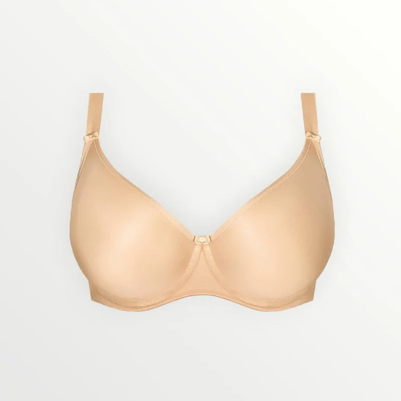 Anna T-shirt Bra | Beige Elegant Classic Vintage