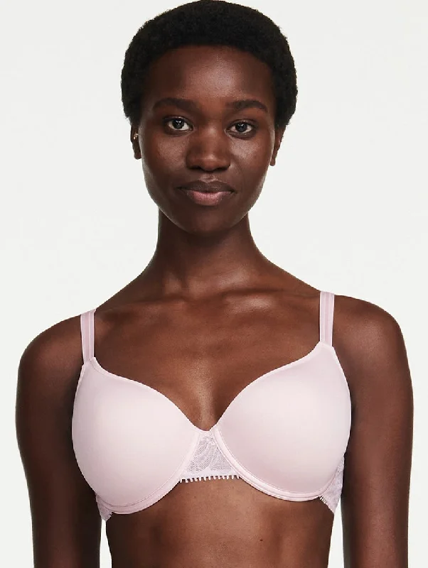 Chantelle Day To Night T-Shirt Bra Satin Blend Silk Blend Wool Blend