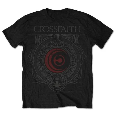 Crossfaith | Official Band T-Shirt | Ornament Rayon Fabric Velvet Fabric Corduroy Fabric
