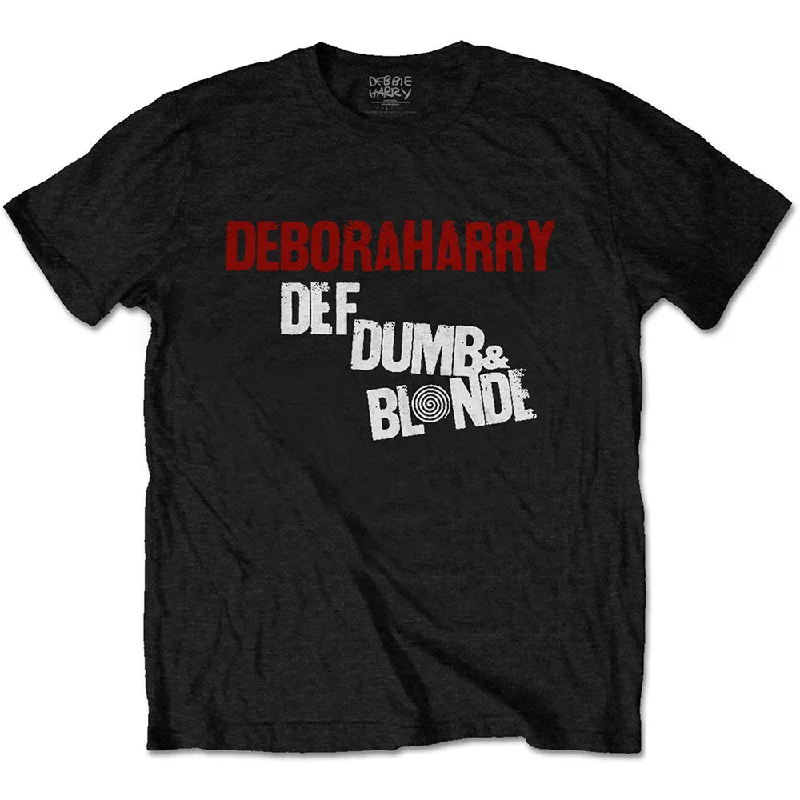 Debbie Harry | Official Band T-Shirt | Def, Dumb & Blonde Chenille Brocade Lace