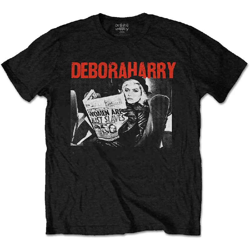 Debbie Harry | Official Band T-Shirt | Women Are Just Slaves Graphic Embroidered Appliqued