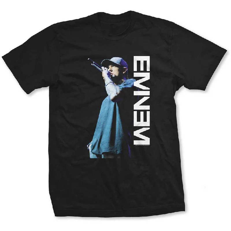 Eminem | Official Band T-Shirt | Mic. Pose Rayon Fabric Velvet Fabric Corduroy Fabric Eminem | Official Band T-Shirt | Mic. Pose Rayon Fabric Velvet Fabric Corduroy Fabric