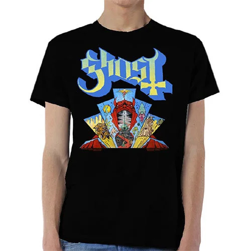 Ghost | Official Band T-Shirt | Devil Window Front Pockets Side Pockets Patch Pockets
