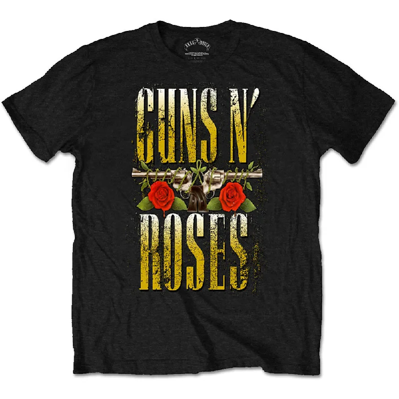Guns N' Roses | Official Band T-Shirt | Big Guns Welt Pockets Slit Pockets